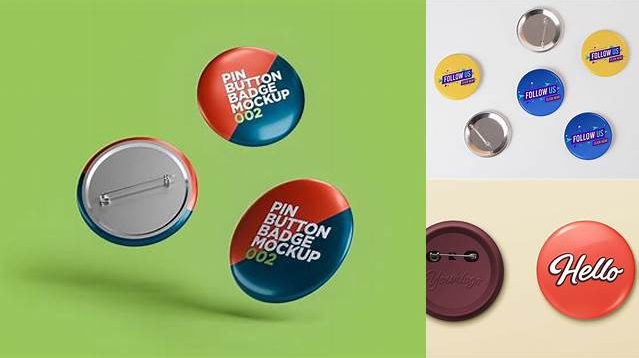 8836+ Button Mock Up Psd Best for Showcase