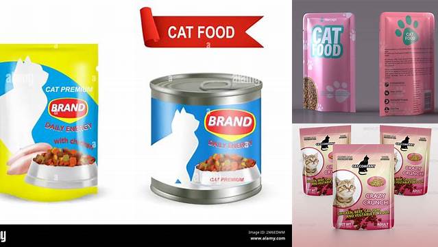 8838+ Cat Food Mockup Customizable Design Files