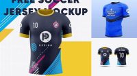 8838+ Free Soccer Jersey Mockup For Free Download