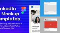 8842+ Linkedin Ad Mockup Tool Exclusive Free PSD Mockups