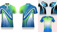 8844+ Download Template Jersey Badminton Editable PSD File