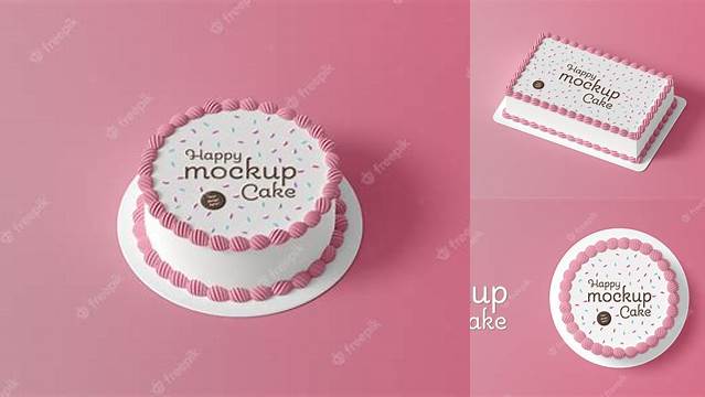 8846+ Cake Mockup Free Premium PSD Freebie