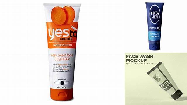 8849+ Face Wash Mockup Free Download Exclusive PSD Design Freebie