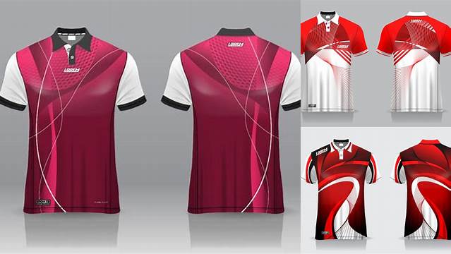 8852+ Mockup Jersey Badminton Cdr Customizable PSD Templates