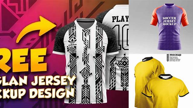 8852+ Raglan Jersey Mockup Free Graphic Mockup PSD