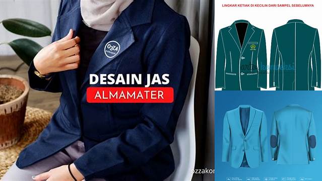 8863+ Mockup Jas Almamater Cdr Best for Showcase