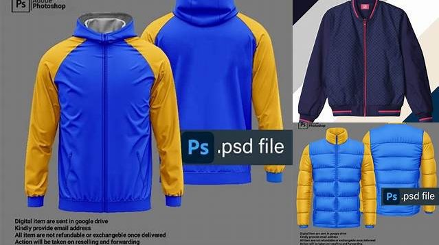 887+ Mockup Jaket PSD Download