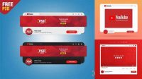 8874+ Youtube Mockup Psd PSD Download