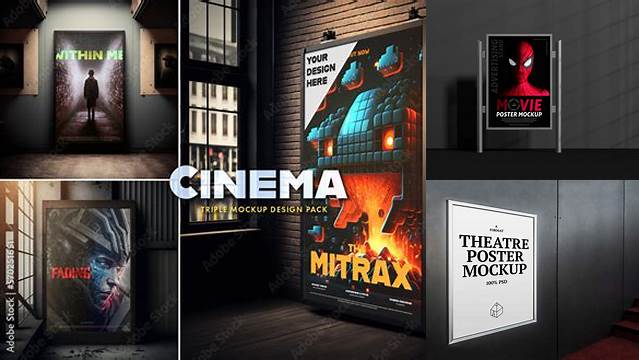 8880+ Movie Poster Mockup Free Download Free