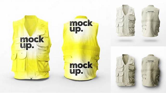 8883+ Vest Mockup Free Professional PSD Mockup