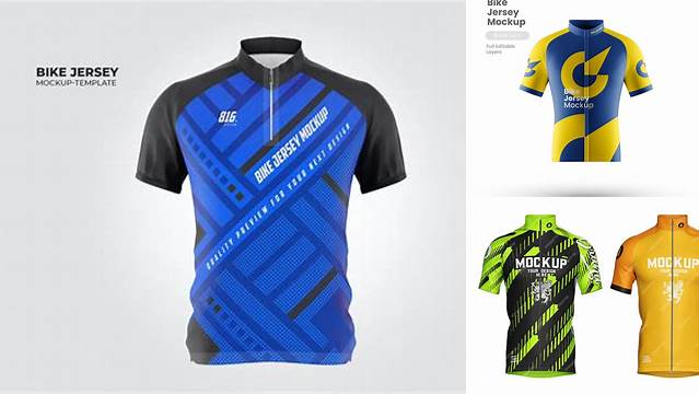 8888+ Bike Jersey Mockup Free Download Best for Showcase