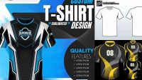 8891+ Full Sublimation T Shirt Template Psd High-End Creative PSD Template