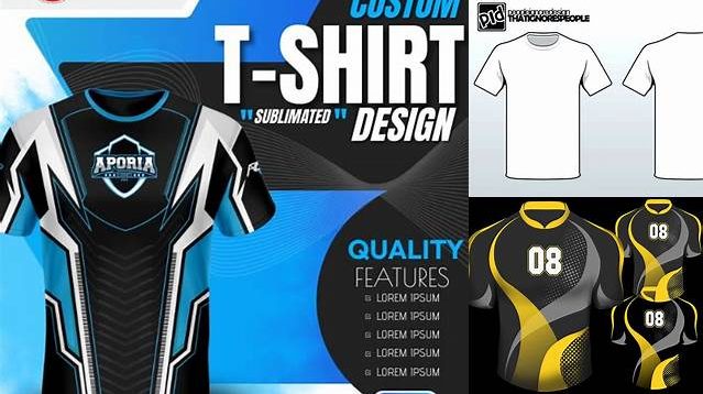 8891+ Full Sublimation T Shirt Template Psd High-End Creative PSD Template