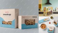 8892+ Pasta Box Mockup High-End PSD Download