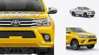 8896+ Toyota Hilux Mockup Smart PNG Image