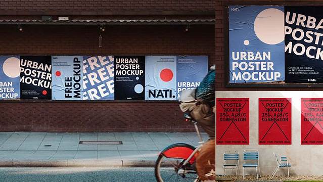 890+ Free Urban Poster Mockup High-Resolution Graphic