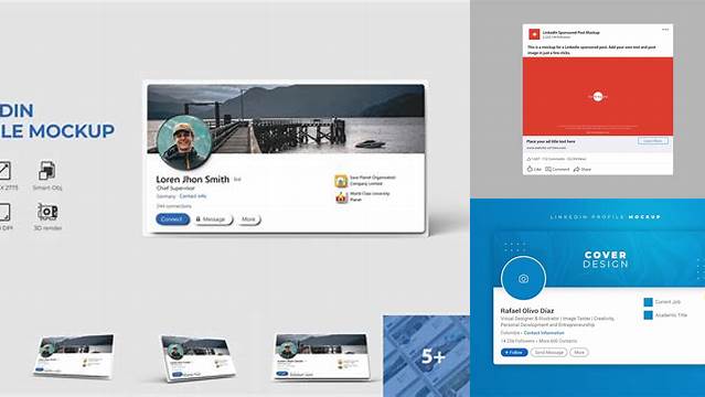 8913+ Linkedin Profile Mockup 2020 PSD for Creative Projects