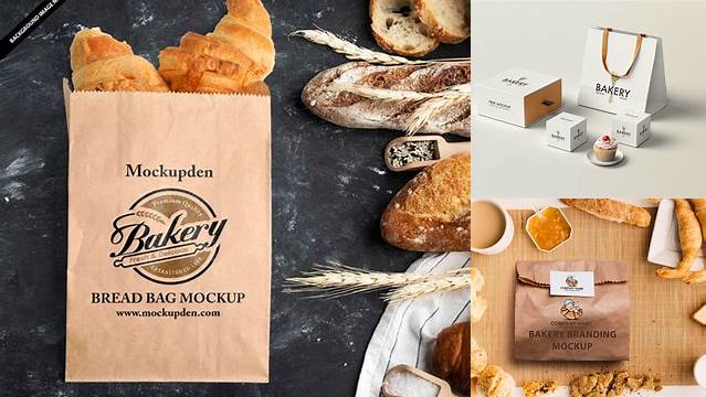 8920+ Bakery Mockup Free Download Mockup PSD