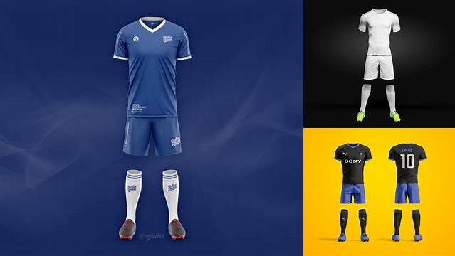 8938+ Soccer Uniform Mockup Mockup File Free Download