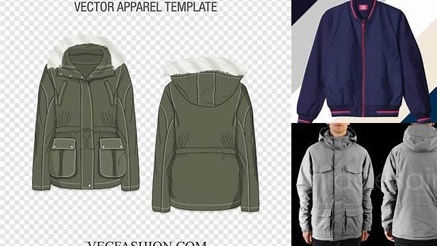 8940+ Mockup Jaket Parka Cdr PSD Free Download