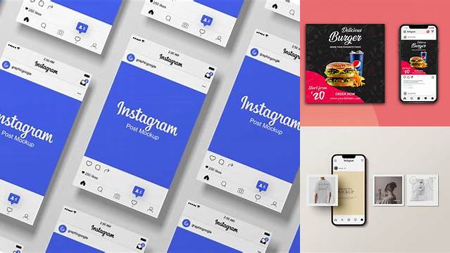 8944+ Instagram Post Mockup Download Free