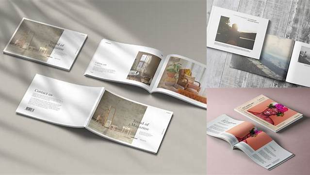 8946+ Landscape Magazine Mockup Hight Resolution