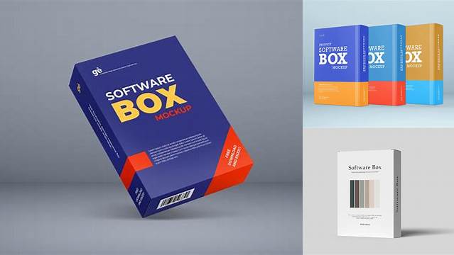 8948+ Free Software Box Mockup Generator Best Free Mockup PSD