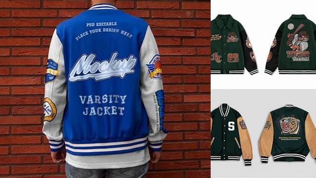 8949+ Mock Up Varsity Stylish Free PSD