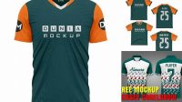 8955+ Mockup Jersey Corel Digital Download