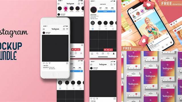 8956+ Mockup Instagram Video Free Downloadable PSD