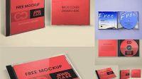 8959+ Jewel Case Mockup Free Creative Design