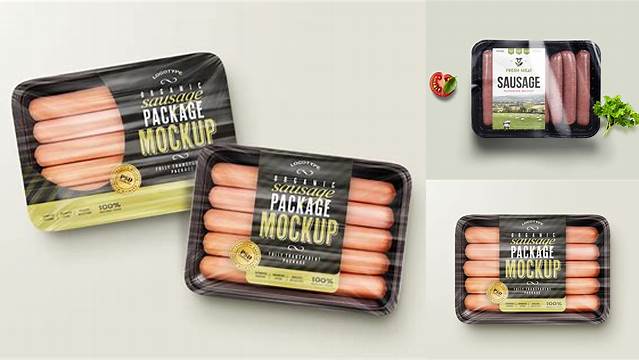 8969+ Sausage Packaging Mockup Free For Free Download