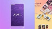 8971+ Instagram Story Mockup Psd Best for Showcase