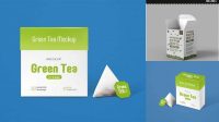 898+ Tea Packaging Mockup High-End Creative PSD Template