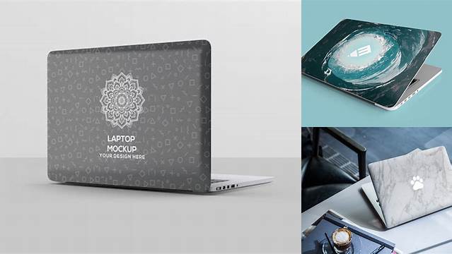 8985+ Laptop Skin Mockup Free Creative Design Mockup