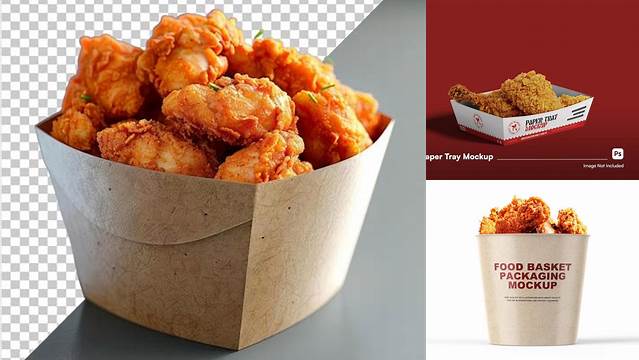 899+ Fried Chicken Packaging Mockup Best for Showcase