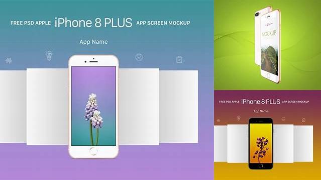 900+ Iphone 8 Plus Mockup Psd Modern Design PSD