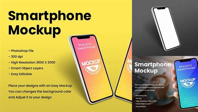 9001+ Mockup Handphone Creative Design File