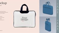 9006+ Laptop Bag Mockup Modern Design PSD