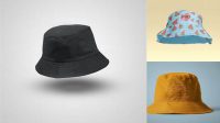 9007+ Bucket Hat Mockup Free PSD