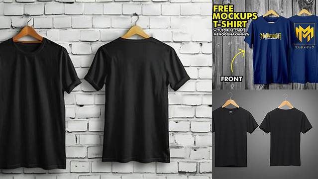 9009+ Mockup Kaos Psd Depan Belakang Include TIFF