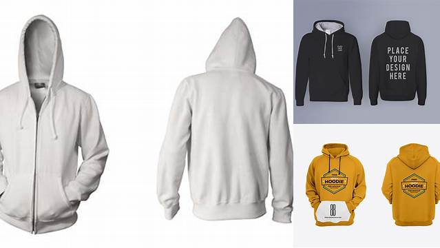 9011+ Mockup Hoodie Polos Depan Belakang Psd PSD Free Download