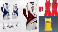 9014+ Basketball Uniform Mockup Free Download PSD Download