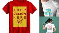 9015+ Free Tshirt Mockup Generator Easy Editable