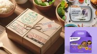 9025+ Paper Lunch Box Mockup PSD Free Download