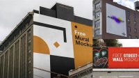 9039+ Mural Mockup Free Smart PNG Image