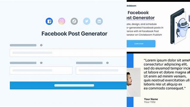 9053+ Facebook Post Generator Free Download Free