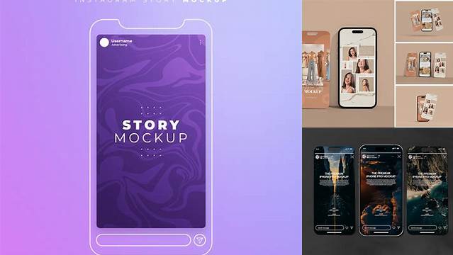 9059+ Instagram Story Mockup Free Graphic Resource