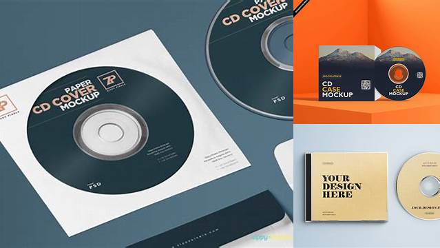 906+ Free Online Cd Mockup Generator Layered Photoshop Template