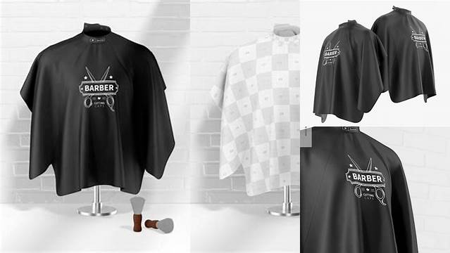 9063+ Barber Cape Mockup Best Free Resource